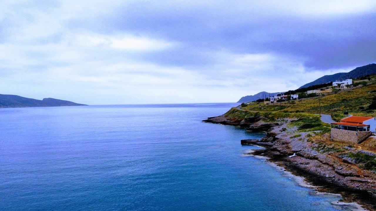 Tholos Alexandra'S Beachfront House Kavoúsion 외부 사진