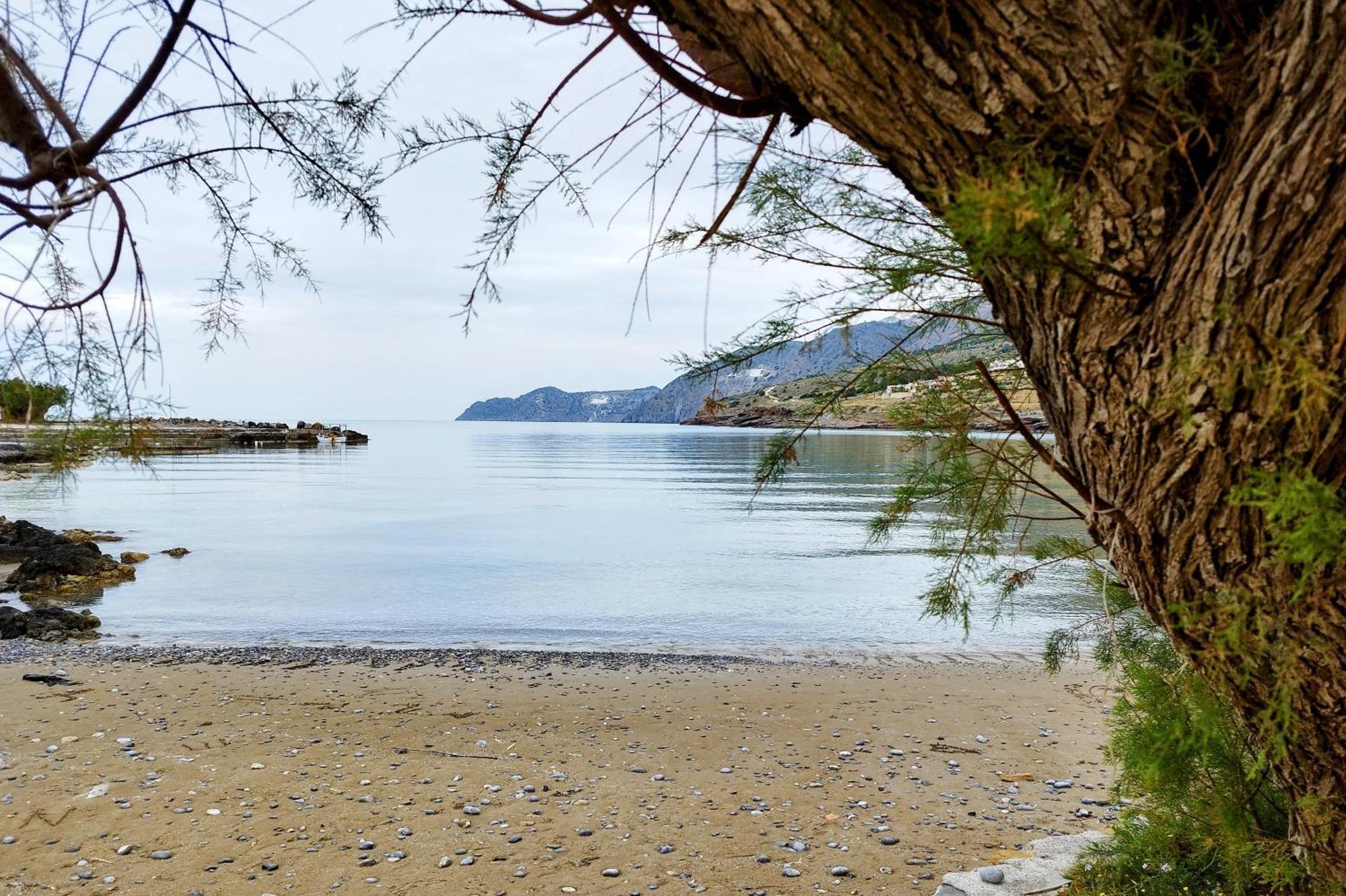 Tholos Alexandra'S Beachfront House Kavoúsion 외부 사진