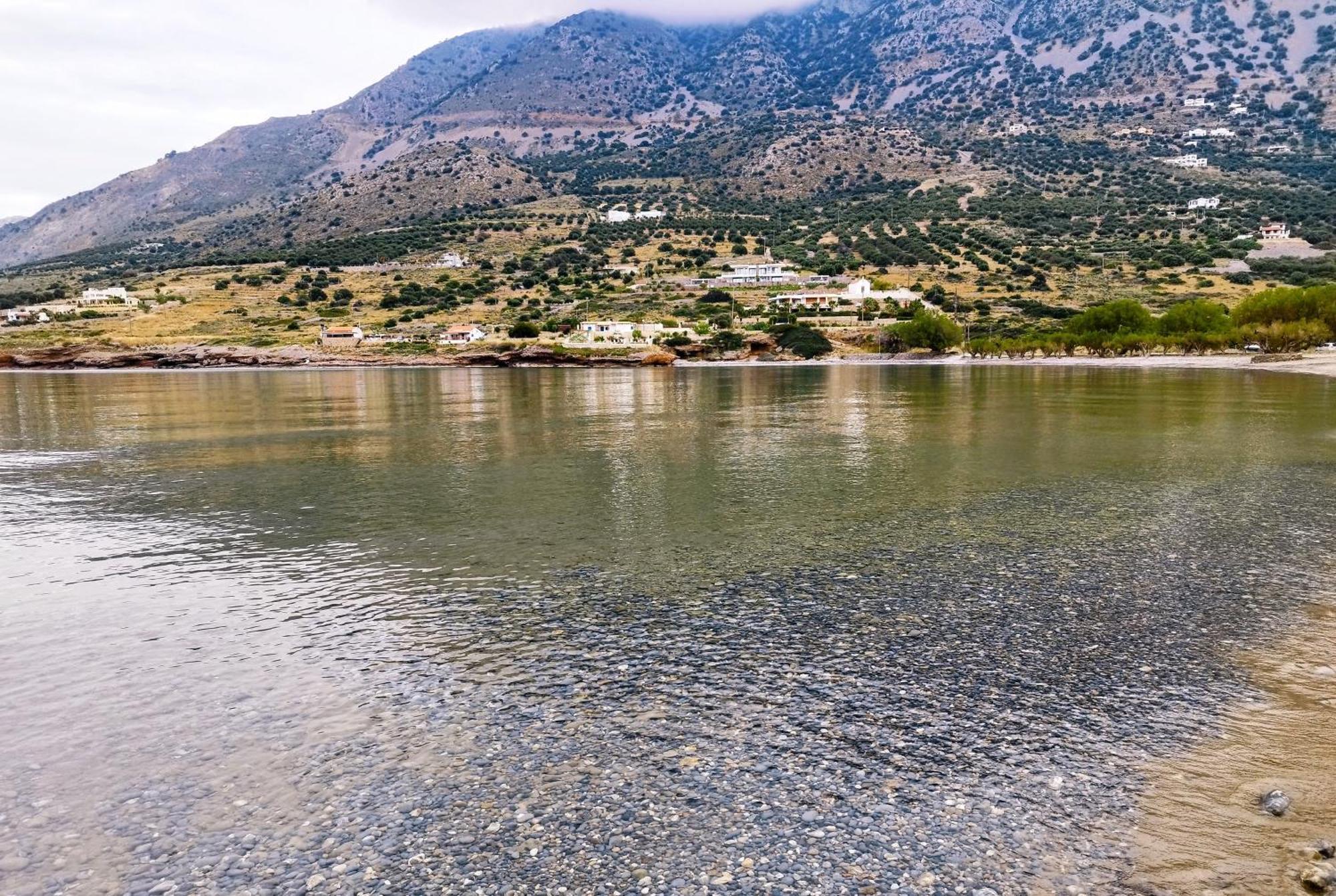 Tholos Alexandra'S Beachfront House Kavoúsion 외부 사진